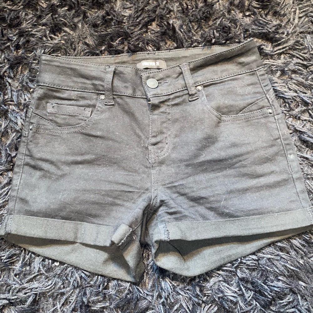 Forever 21 High Waisted Jean Shorts